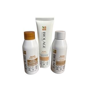 Biolage Bond Therapy Travel Shampoo, Conditioner & Intensive Treatment - 1.7oz